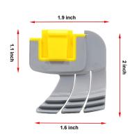 4x r 0714400   cepillo torbellino para piezas de limpiador de piscina robótico Zodiac mx8 - details 5