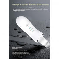 Ultrasones piel pala máquina Ion importador ems microcorriente belleza instrumento Cara poro limpiador - details 3