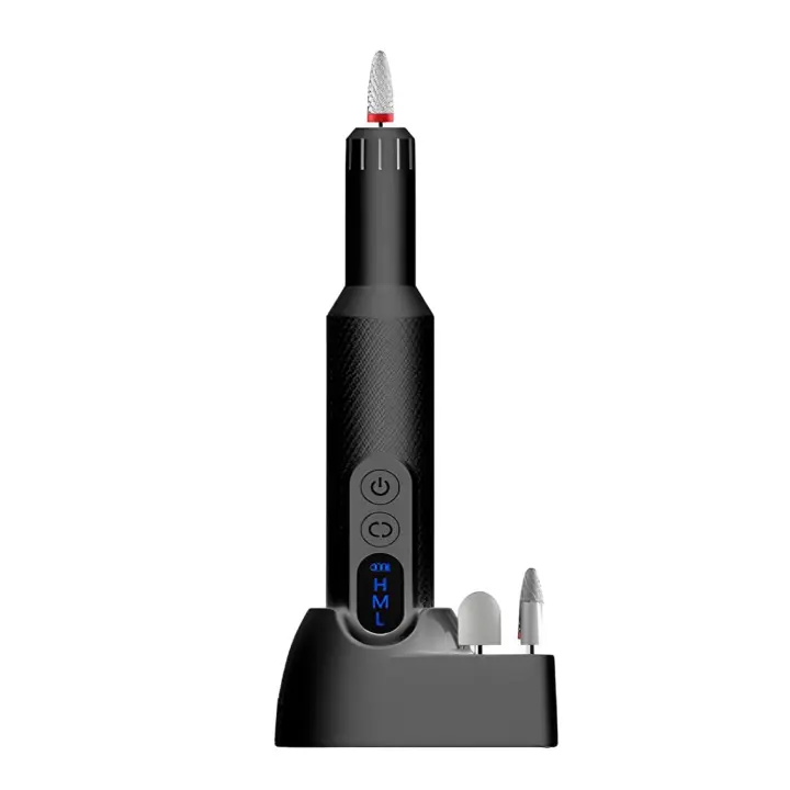 Taladro Eléctrico Portátil Meichoon para Manicura y Pedicura Kit de Manicura y Pedicura con 6 Intercambios para Pulido y Recorte de Uñas - 1