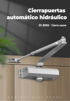 KAK Hydraulic Automatic Door Closer 25-80KG 90 Degree Positioning Door Stop Adjustable Soft Closing Door Hardware Aluminum Alloy - details 0