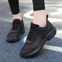 Zapatillas de deporte de moda de las mujeres ahuecadas hacia afuera ultra ligeras grandes de malla transpirable zapatos casuales de los zapatos de las mujeres - details 71