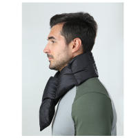 Bufanda de Cuello de Pluma de Ganso Blanco AONIJIE M36 Unisex Ligera para Invierno Al aire libre 800FP Para Ciclismo Camping Esquí Snowboard Senderismo - details 10