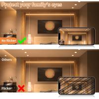 Downlight LED Empotrable Regulable Redondo, 7W 700LM, Blanco Natural(4000K), Corte 95-105mm, Foco Empotrable LED - details 15