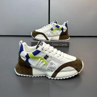Zapatos para hombre, mocasines deportivos informales para las cuatro estaciones, diseño de tendencia, zapatillas de deporte de cuero con cordones, cómodas y transpirables - details 2