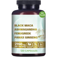 Cápsula Cuatro en Uno de Maca Negra, Ashwagandha, Fenogreco y Ginseng Panax - details 0