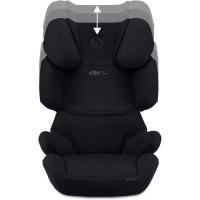 Silla de coche infantil Solución, Para coches con y sin, De 3 a 12 años aprox. (100 - 150 cm), De 15 a 50 kg aprox., Negro (Negro puro) - details 2