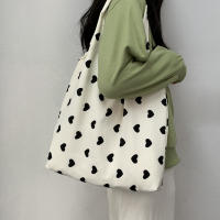 Bolso Cruzado Casual de Puntos Bolso de Hombro Abierto de Gran Capacidad con Correa Fija - details 5