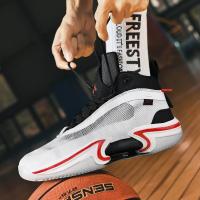 Zapatos de baloncesto de alta calidad, zapatillas de deporte para hombre, zapatos de cesta para niños, zapatos deportivos antideslizantes de alta calidad para exteriores, calzado deportivo para gimnasio para hombre - details 17