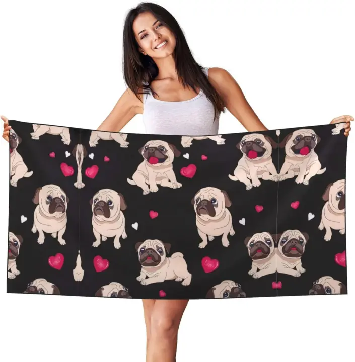 hermosas toallas de camping, estampadas tanto para hombres como para mujeres, toallas absorbentes para piscinas, baños, natación, yoga y spa - 1