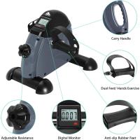 Pedales estáticos mini pedal bicicleta estática pedal estático portátil máquinas con pantalla LCD y resistencia ajustable pedales eléctricos para mayores - details 13