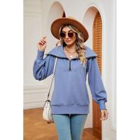 Sudadera con capucha de mujer de manga larga de moda de invierno con - details 21