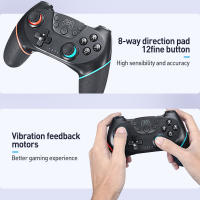 Mando inalámbrico con Bluetooth para Nintendo Switch, Gamepad Pro OLED, Control de consola, de doble Motor Joystick, eje giroscópico, activación con una tecla - details 11