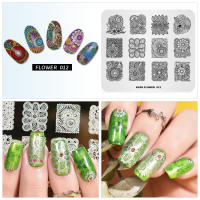 Plantillas de Arte de Uñas KADS para Salones de Belleza Herramientas de Manicura con Diseños de Flores Hojas Oceanos Animales - details 5