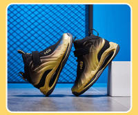 Zapatos de baloncesto antideslizantes para niños, zapatos deportivos de cuero impermeables, cómodos zapatos atléticos de entrenamiento de gimnasia, Zapatillas altas para niños - details 18