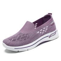 Zapatos transpirables de verano para mujer, zapatillas informales sin cordones - details 1