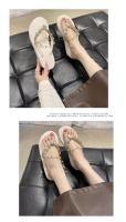 Nuevas Sandalias de Verano para Mujer 2025 Diamantes de Imitación, Estilo Playero, Viento, Moda, Talón Inclinado, Antideslizantes - details 2