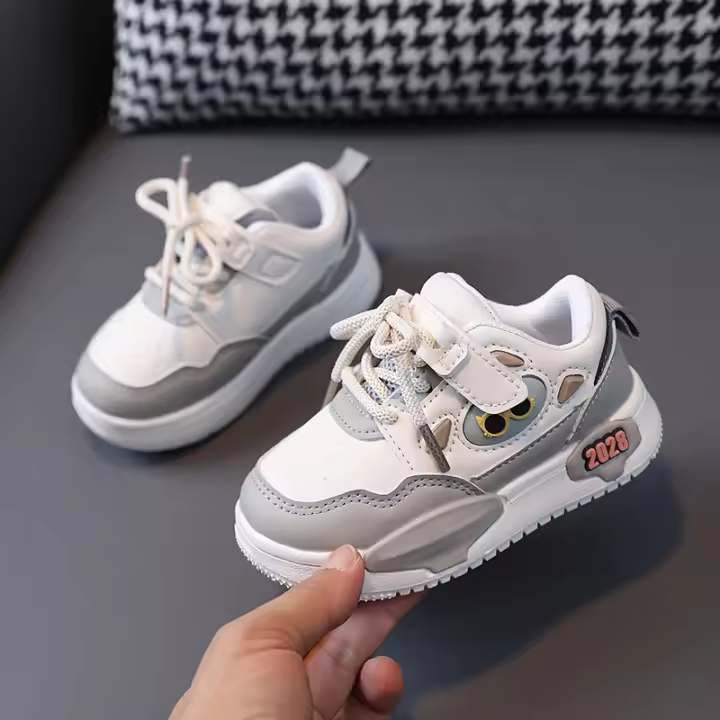 Zapatos casuales para niñas de 1 a 6 años, 3 niños, zapatos de suela blanda para niños pequeños. - 1
