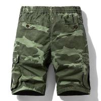 Pantalones cortos casuales de algodón de verano con múltiples bolsillos para hombre, pantalones cortos para correr transpirables para hombre - details 4