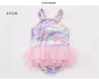 Traje de baño para bebé Falda de princesa Bikini estilo sirena ángel para niños - details 9