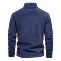 Chaqueta de Vellón Cálida y Gruesa para Hombres Cuello con Cremallera Suéter Suave de Carcasa Müller - details 12