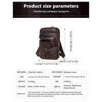 Bolso de hombro de cuero, bolso de hombre - details 18