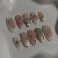Bailarinas Blancas de Almendra UDS 24 Diseño Francés Cubierta de Gradiente Sencillo - details 0
