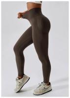 Pantalones de Yoga sin costuras para mujer, mallas Push Up de cintura alta, ajustados, de secado rápido, elásticos, para entrenamiento - details 15