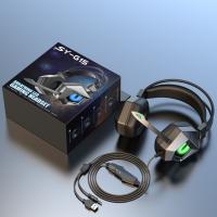 Auriculares con cable y luz LED para juegos, audífonos deportivos con micrófono, HIFI, graves pesados, USB/3,5 MM, para transmisión en vivo, PC, teléfono, PS5, PS4 - details 19