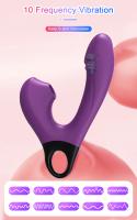 Potente Vibrador G-Spot 15 Modos Ventosa de Estimulación Cervical Juguete Intimal para Mujeres - details 3