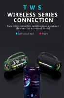 Altavoz Bluetooth 5,3 TWS, IPX6 resistente al agua, portátil, compatible con unidad Flash USB, tarjeta TF, Cable de reproducción de Audio para fiesta - details 8