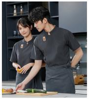 Ropa de trabajo de Chef profesional, ropa de cocina para Catering, Tops, uniforme de restaurante, camisa de cocina, chaqueta de cocinero de Hotel, monos de camarero - details 12