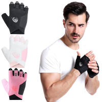 Tcare Guantes de Entrenamiento Guantes de Levantamiento de Pesas Antideslizantes Ligeros con Almohadillas para el Muñeca para Deportes y Outdoor - details 2