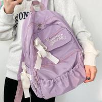 Mochilas Linda Mochila Escolar Estudiantes Estilo Universitario Bowknot Personalidad Kawaii Bolsas para Mujeres Niñas - details 6