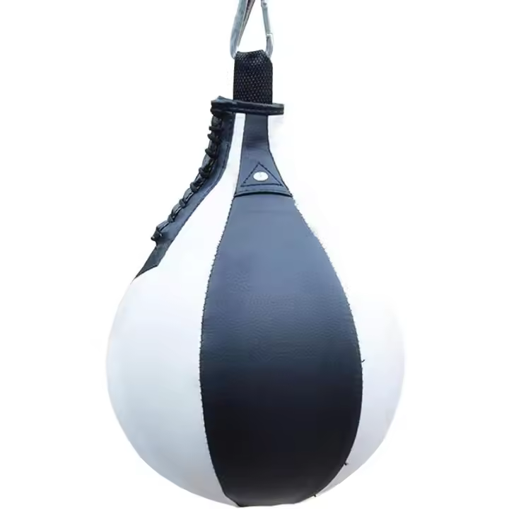 Bolsa de boxeo de velocidad de PU con forma de pera, bola giratoria de ejercicio, Bola de entrenamiento - 1