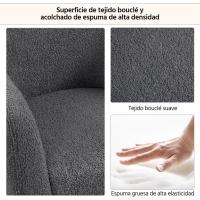 Butaca de Salón con Reposacabezas Ajustable 3 Posiciones Diseño Ergonómico Soporte Lumbar - details 15