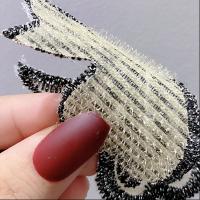 Pasta mágica sin costuras con flores para niños, accesorios de salón de corte con flequillo de mariposa y lazo, herramienta de estilismo - details 2