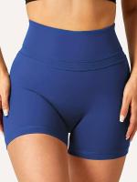 Pantalones cortos de entrenamiento para mujer, Shorts de cintura alta para correr, gimnasio, Yoga, motociclista, ropa deportiva para mujer - details 1