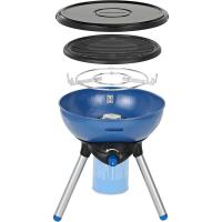 Parrilla Pequeña de Gas 2000 W Ideal para Acampar y Hornear Placa de Parrilla Antiadherente y Rejilla para Ollas Funciona con Cartucho Gas CV 470 - details 0