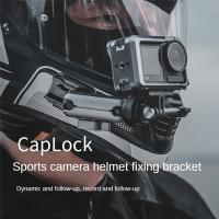 PGYTECH soporte de montaje para casco de cámara deportiva Caplock, soporte de primera vista para ciclismo - details 3