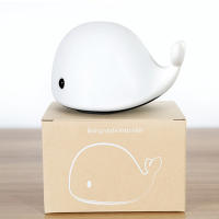 Luz Nocturna recargable por USB para niños, Animal de silicona suave, dibujos animados, Ribbot, perro Panda, ballena, Delfín, regalo para niños - details 17