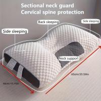 Almohada de Punto para Protección del Cuello, Núcleo de Almohada de Masaje para Dormir, Almohada de Hogar Absorbente de Humedad y Transpirable, Almohada Decorativa para Sala de Estar y Dormitorio - details 5
