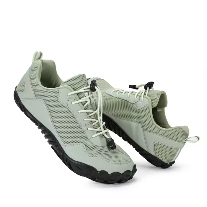 Zapatos descalzos con punta ancha para hombre y mujer, zapatillas informales minimalistas de entrenamiento cruzado, suela cero caída - 1