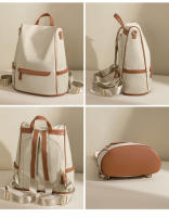 Mochilas de gran capacidad, bolsos de viaje para mujer, mochilas de colores a la moda, mochilas antirrobo funcionales impermeables, diseño Vertical de tendencia informal - details 20