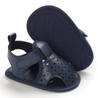 Sandalias De Verano Para Bebé Niño Casual Antideslizantes Cuero Suela De Goma Tallas Para Niños De 3 a 18 Meses - details 35