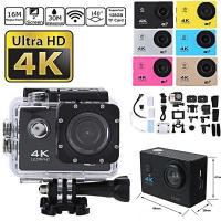 Cámara de Acción Ultra HD, 4K/30fps, WiFi, 2,0 pulgadas, 140D, sumergible, impermeable, para casco, Vedio Go Sport Pro - details 0