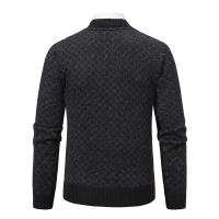 Cardigan de Invierno para Hombres Cuello de Béisbol Casual Chaqueta Deportiva de Pello - details 20