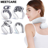 Masajeador de Cuello y Espalda TENS Pulso Inalámbrico para Hombros Alivio del Dolor Calentamiento de la Columna Cervical Cuidado de la Salud - details 0
