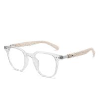 Gafas de madera de grano anti luz azul para hombres y mujeres, bloqueo de rayos azules grandes cuadrados para marcos de gafas de computadora - details 1