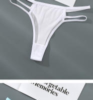 Bragas De Encaje Para Mujer, Ropa Interior Sexy De Cintura Baja Calada, Transparente, Cómoda, Lencería Femenina, 3 piezas - details 12