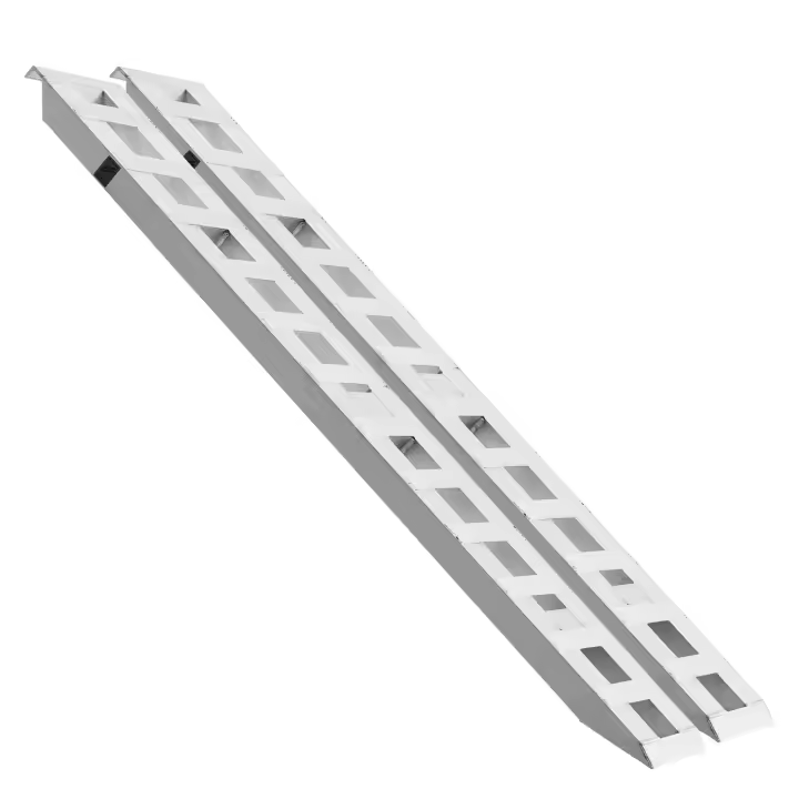 SucceBuy Rampas de carga de aluminio de 72" x 15", capacidad de 6000 LBS, 2 piezas para automóviles y tractores - 1